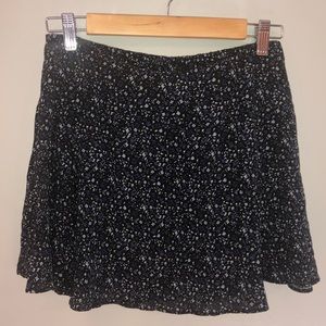 Floral print skirt